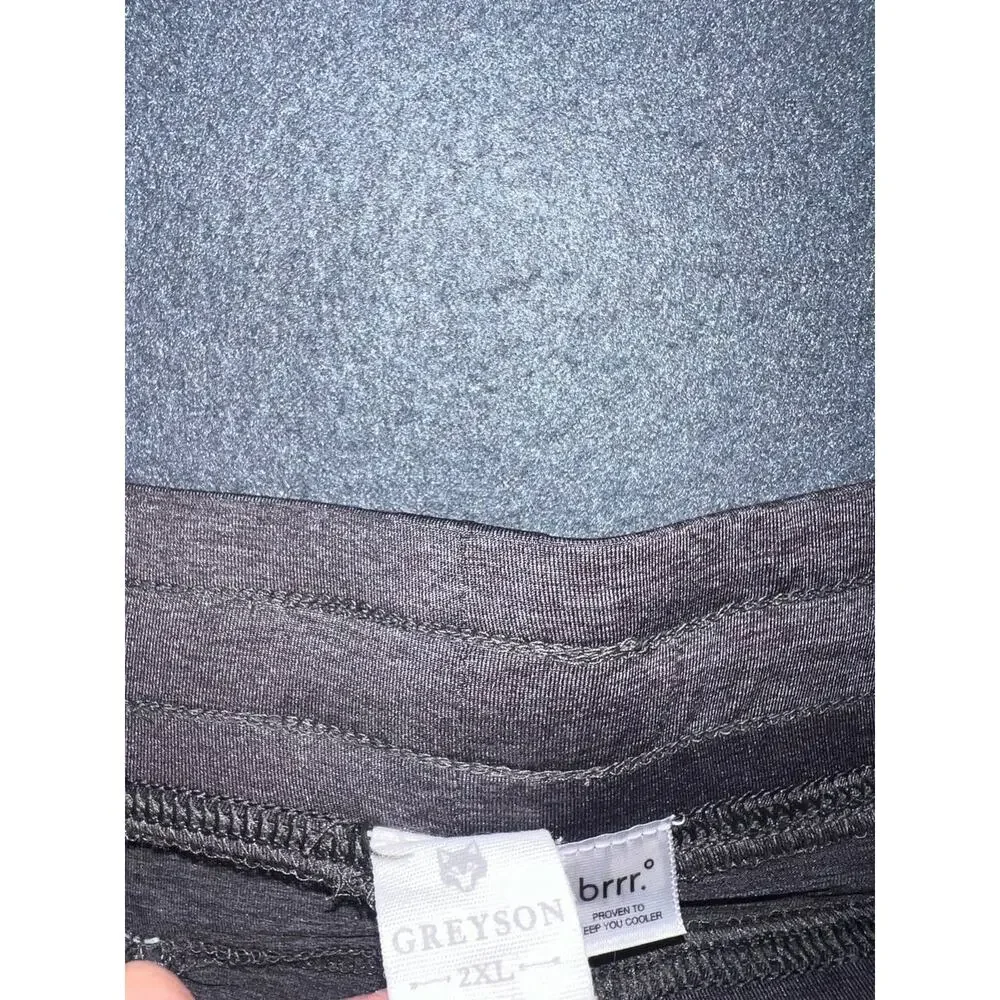 Greyson Guide Sport Shorts Stretch XXL Maltese Gray Super Soft Lightweig A010491